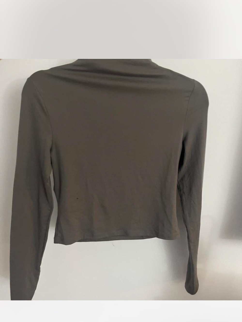 Long-Sleeve Crop Top
